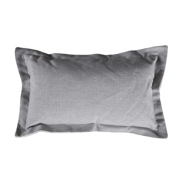 Verona Stone 14 x 24 Inch Pillow with Linen Double Flange, image 2