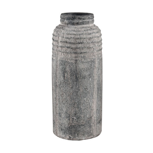 Ashe Antique Dark Gray Large Vase, Set of 2, image 1