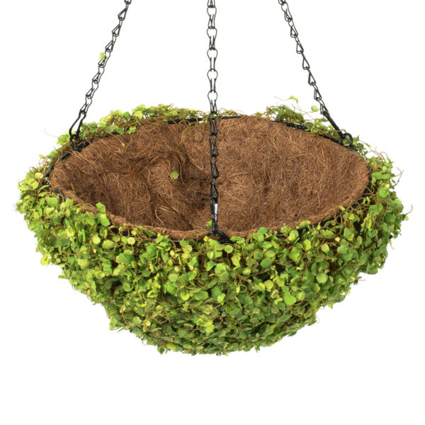 Green Mini Leaves Hanging Basket, image 2