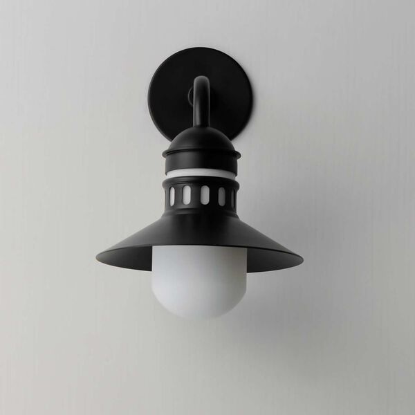 Admiralty Black 10-Inch One-Light Outdoor Wall Sconce, image 3
