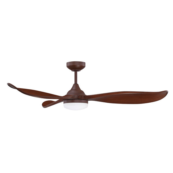 Triax Russet Chestnut LED Ceiling Fan with Russet Chestnut Blades, image 3