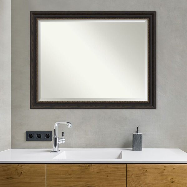 Bronze 45W X 35H-Inch Bathroom Vanity Wall Mirror, image 3
