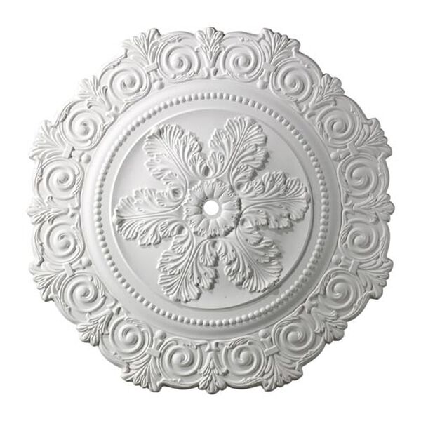 Marietta White 33-Inch Ceiling Medallion, image 1