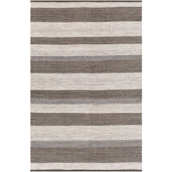 Azalea Cream and Taupe Runner: 2 Ft. 6 In. x 8 Ft. Rug, image 1