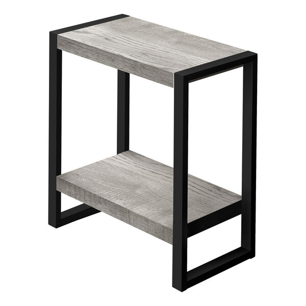 Grey Rectangle Accent Table, image 1
