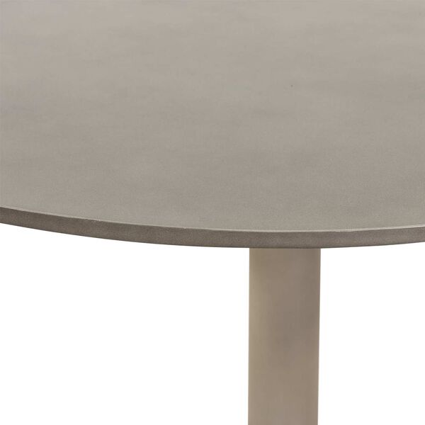 Pippa Medium Gray Concrete Dining Table, image 3