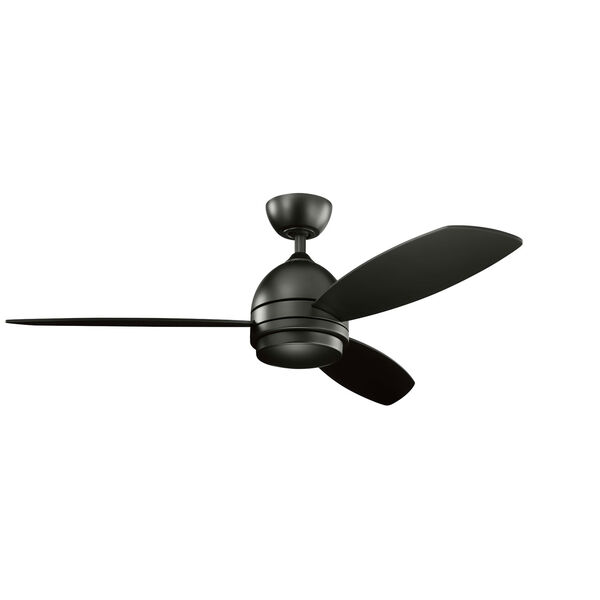 Vassar Satin Black 52-Inch LED Ceiling Fan, image 4