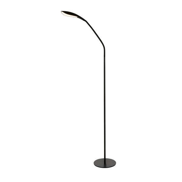 Illumen Matte Black 64-Inch One-Light LED Floor Lamp, image 1