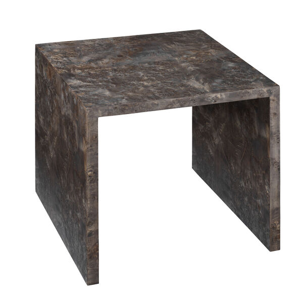 Bedford Charcoal Burl Wood Nesting Tables Set of Two, image 3