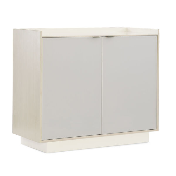 Modern Expressions Winter Haze, Ash Taupe and Delicate Gray Door Chest, image 1