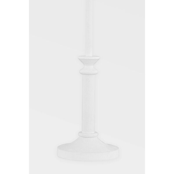 Lancaster White Plaster One-Light Table Lamp, image 5