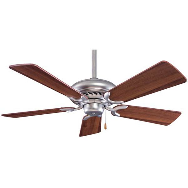 Supra Brushed Steel 44-Inch Ceiling Fan, image 1