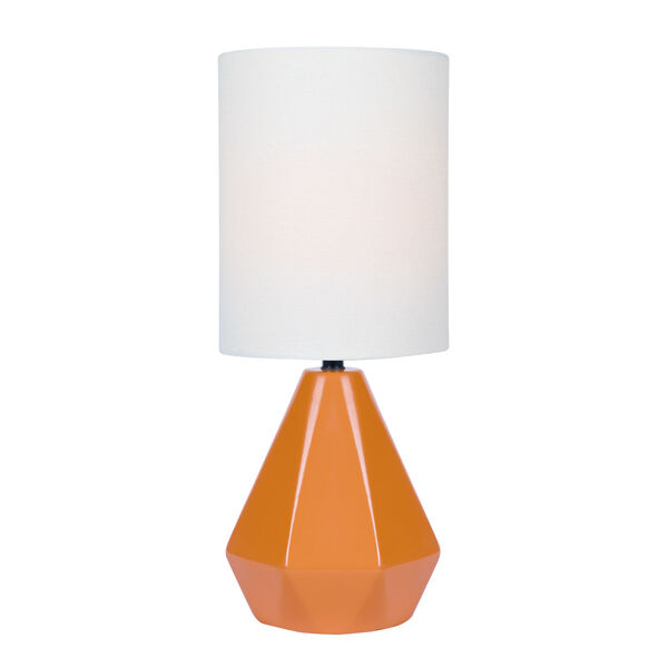 Mason Orange One-Light Table Lamp, image 1