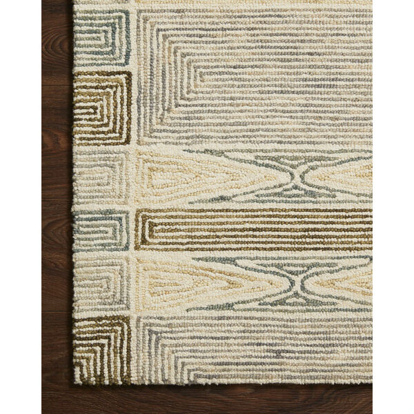 Berkeley Ivory and Multicolor Area Rug, image 2