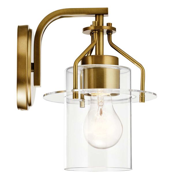 Everett Brushed Brass One-Light Wall Sconce, image 5