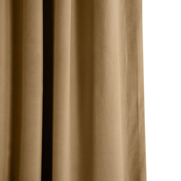 Amber Gold 108 x 50-Inch Blackout Velvet Curtain, image 13