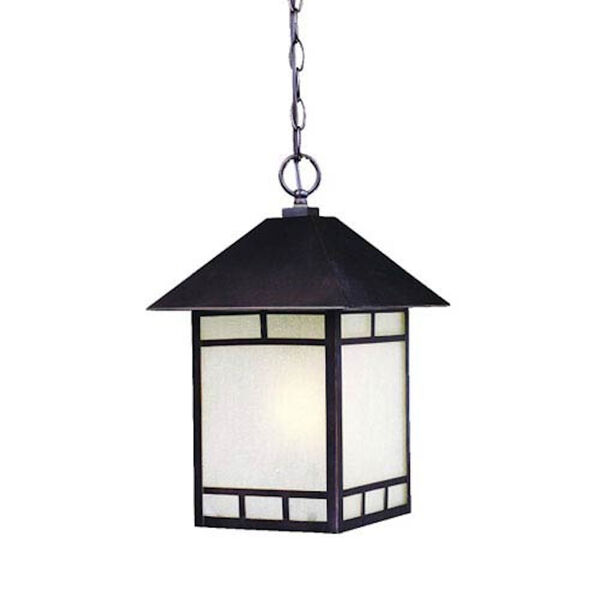 Artisan Architectural Bronze One-Light 16-Inch Outdoor Pendant, image 1