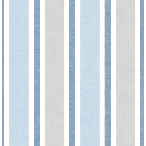 NextWall Linen Cut Stripe Peel and Stick Wallpaper, image 2