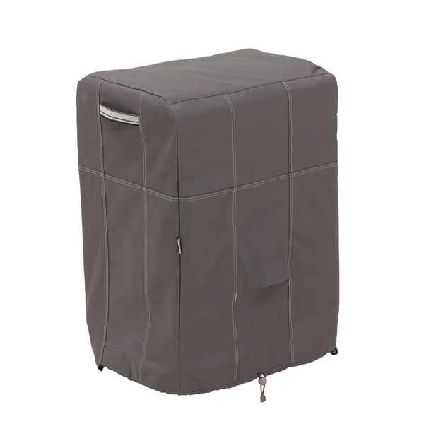Maple Dark Taupe 26-Inch Square Smoker Grill Cover, image 1