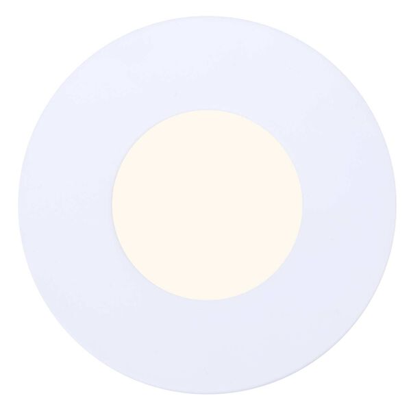 White Five-Inch LED Disk Light, image 4