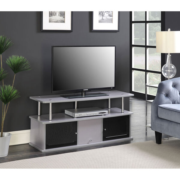 Designs2Go TV Stand with 3 Cabinets, image 3