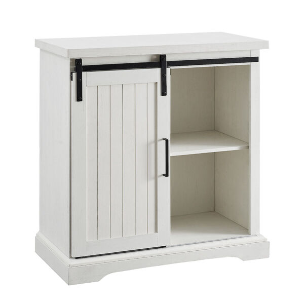 Alba Brushed White Cabinet, image 4