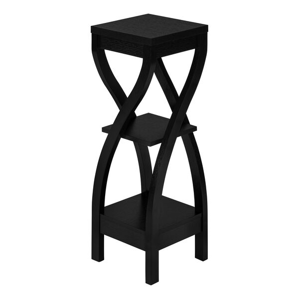 Contemporary Black Accent Table, image 1