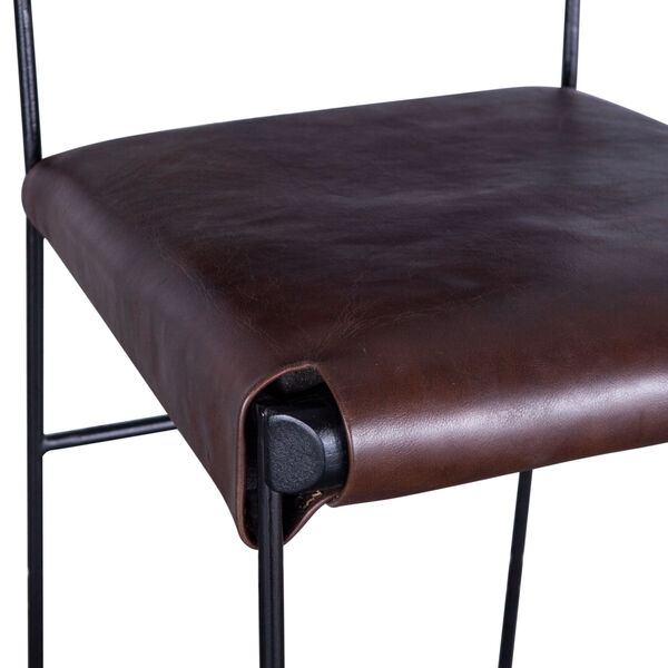 Melbourne Dark Brown and Black Counter Chair, image 3