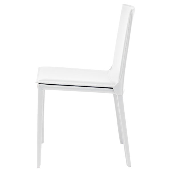 Palma White Dining Chair, image 3