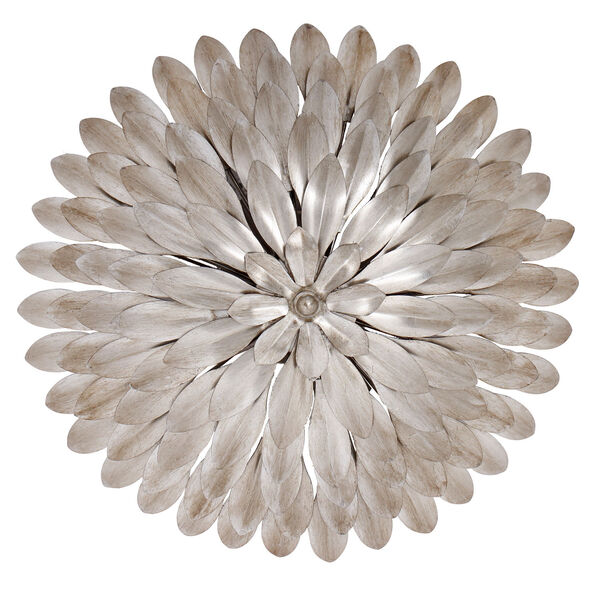 Broche Silver Four-Light Ceiling Mount, image 2