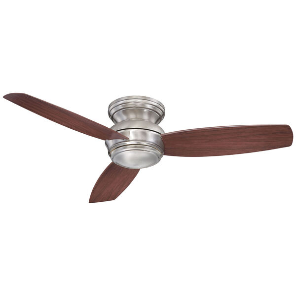 Traditional Concept Pewter 52-Inch Outdoor LED Ceiling Fan, image 1