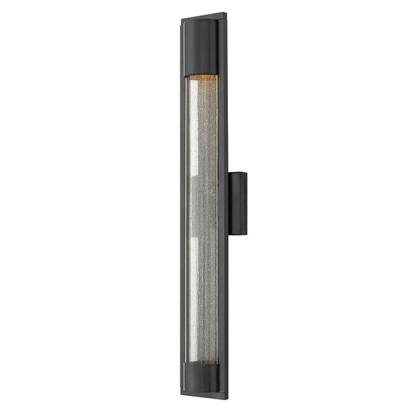 Mist Satin Black One-Light Outdoor 28.5-Inch Large Wall Mount, image 5