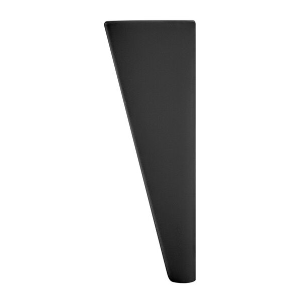 Taper Satin Black 12V Horizontal LED Deck Sconce, image 2