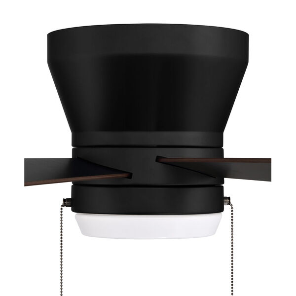 Merit Flat Black 52-Inch LED Ceiling Fan, image 3
