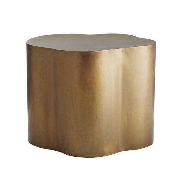 Lowry Antique Brass Accent Table, image 1
