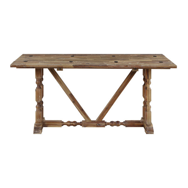 Vail II Natural Brown Fold Out Console Table, image 5
