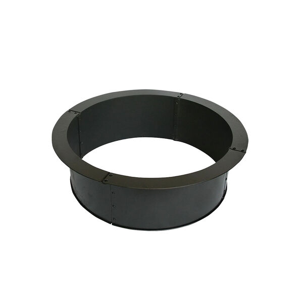 Black 28-Inch Round 2.75mm Fire Ring, image 1