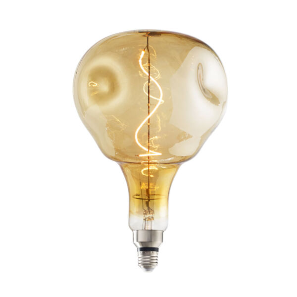 Antique Nostalgic LED Filament Orb Standard Base Amber 200 Lumens Light Bulb, image 1