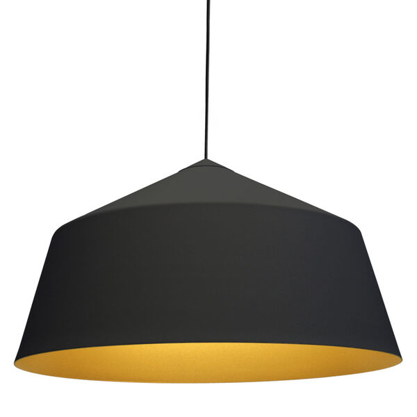 Circus Black 22-Inch One-Light Pendant with 100W, image 1