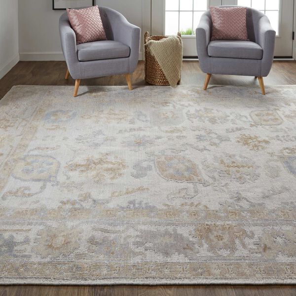 Wendover Ivory Tan Area Rug, image 4