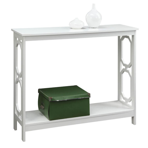 Omega Console Table with Shelf, image 2