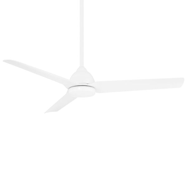 Mocha Matte White 54-Inch Ceiling Fan, image 1