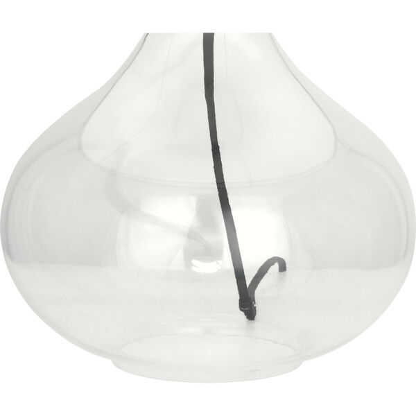June Clear Glass Body One-Light Table Lamp, image 2