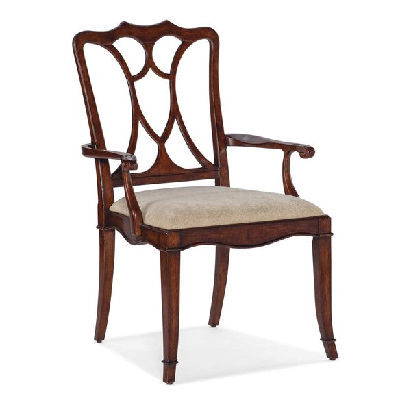 Charleston Maraschino Cherry Arm Chair, image 1