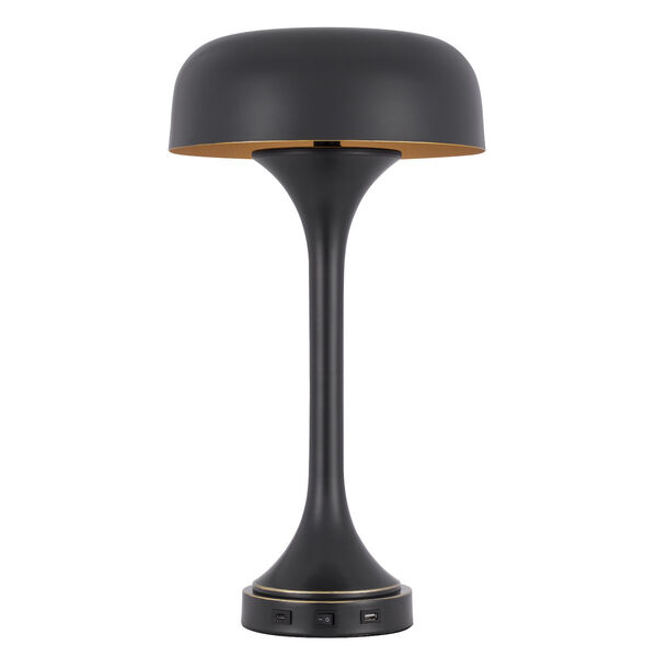Mushroom Dark Bronze Two-Light Table Lamp, image 1