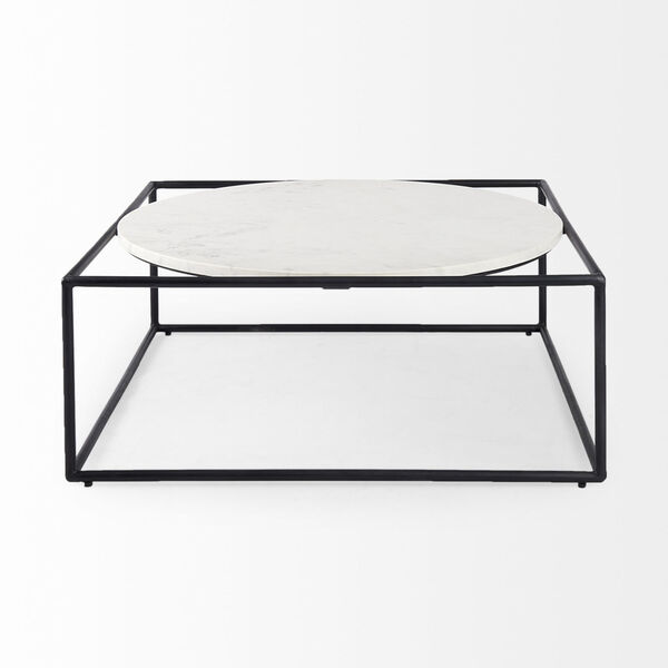 Austen White and Black Coffee Table, image 2