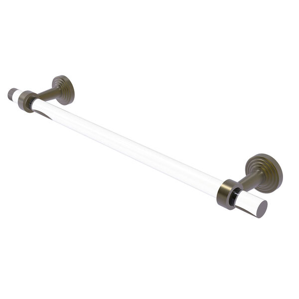 Pacific Beach Antique Brass 24-Inch Towel Bar, image 1