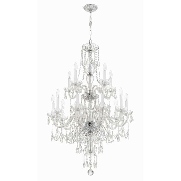 Traditional Crystal 15-Light Chandelier, image 5