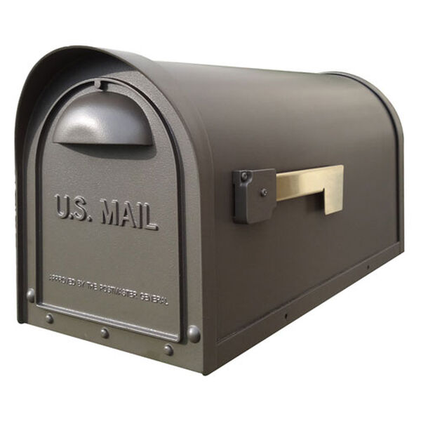 Classic Mocha Curbside Mailbox, image 1