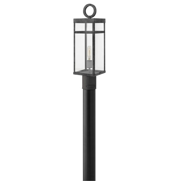 Porter Aged Zinc LED One-Light Outdoor Post Mount, image 2